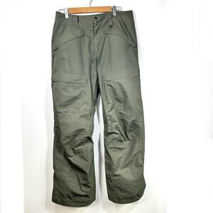 Patagonia Snowshot H2no Vented Snowboard Ski Snow Pants Mens Size M Green